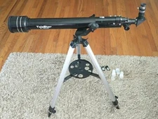 Meade Telestar 60AZ-D Refractor Telescope 3X Barlow Lens. With 2 EXtra