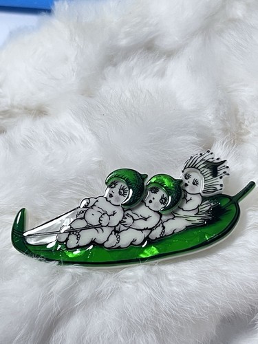 erstwilder Gumnut Toboggan  brooch