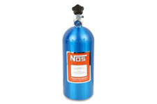 NOS Aluminum 10 Lb Nitrous Bottle w/ NOS Blue...