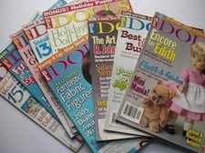 Lot of 9 Dolls magazine 2005 2006