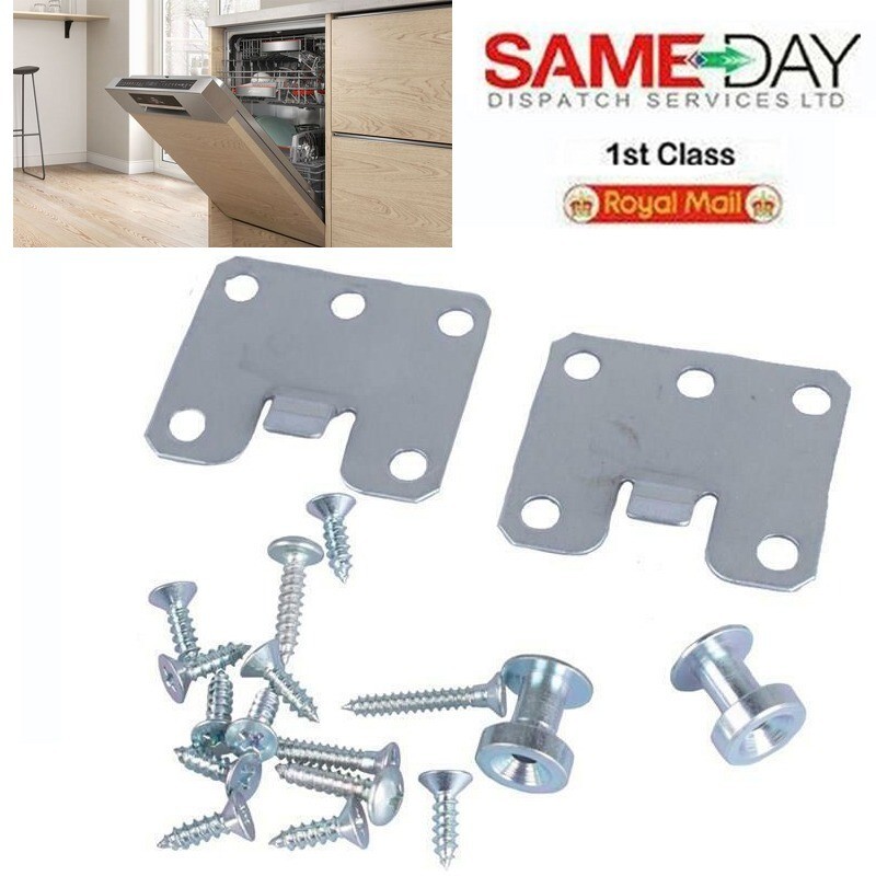 KIT INTEGRADO DE FIJACIÓN DE PUERTAS DECORACIÓN DE LAVAVAJILLAS ESTUFAS ARBUSTO NUEVO MUNDO A6270