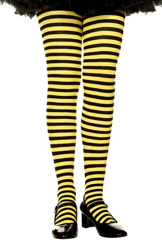 girl's KID'S children's MUSIC LEGS stripes STRIPED tights STOCKINGS pantyhose - Picture 6 of 7