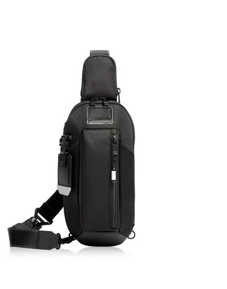 TUMI ALPHA BRAVO Esports Pro Sling Crossbody Bag Black Outlet  