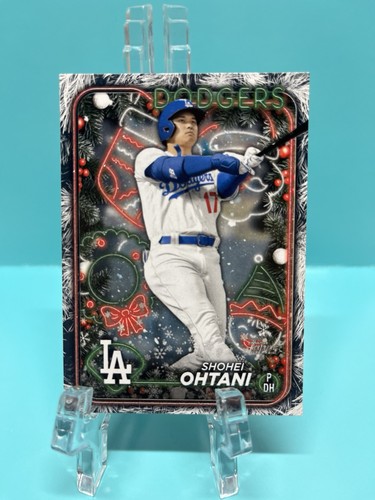 2024 Topps Holiday - Shohei Ohtani #H1 Holiday Tree Paralell