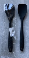 Silicone Spatula Spoons Scrapers Rubber Spoonula Pair Heat Resistant Nonstick