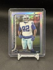 2025 Topps Chrome Quinnen Williams #72 Refractor Cowboys