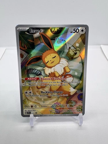 Pokémon Eevee TCG 173 Scarlet & Violet Black Star Promo NM Condition Card
