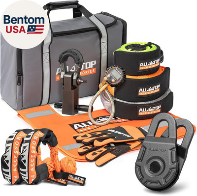 Recovery Pack Extreme 11In1: Water-Resist Offroad Gear Bag with Recovery Strap K