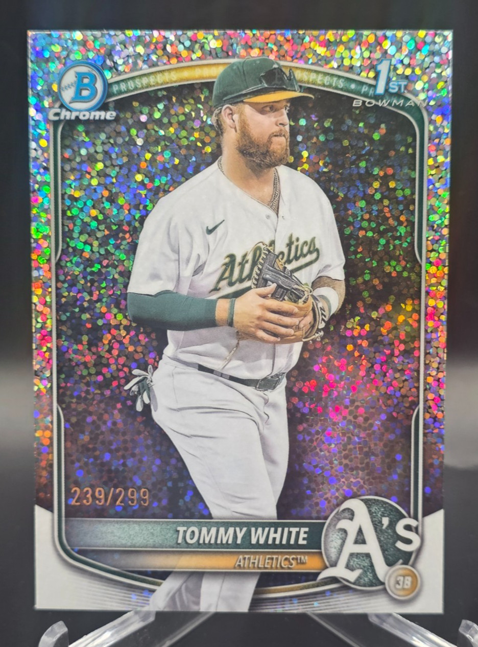 2025 Bowman Chrome - Prospects Tommy White #BCP-251 Speckle Refractor /299