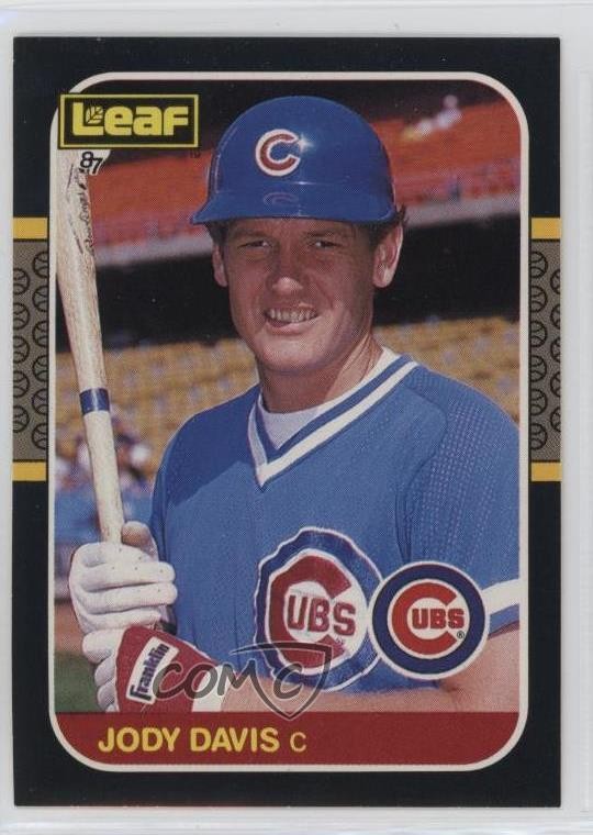 1987 Leaf Canadian Jody Davis #48 13in