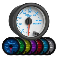 Glowshift 52mm 2 116 35 Psi Boost Turbo Gauge W. 7 Color Illumination