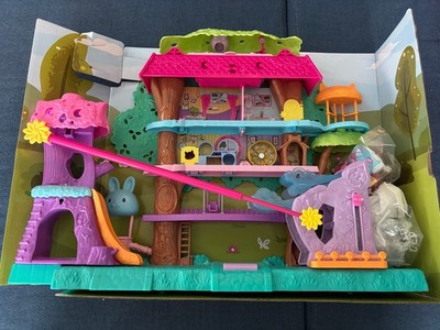 Polly Pocket Tierhaus Baumhaus Vollständig und mit OVP