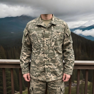 US Feldjacke ACU Ripstop AT-digital