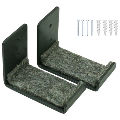  2 Pcs Snowboard Storage Shelf Stand Displaying Rack Holder for Wall Mounted