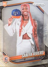 2025 Panini Prizm WNBA #150 Saniya Rivers Connecticut Sun