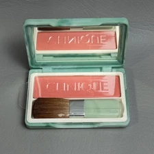 CLINIQUE Young Face Powder Blusher Full Size 40 Extra Poppy .27 oz RARE NEW NIB