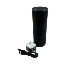 Amazon Echo 1st Generation Smart Speaker featuring Alexa w/ Adapter