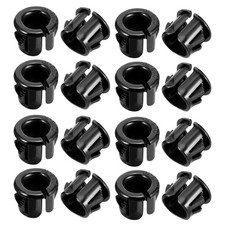 Fielect 100Pcs Cable Snap Bushing Grommet 10mm Nylon Round Snap in Cable Hose...