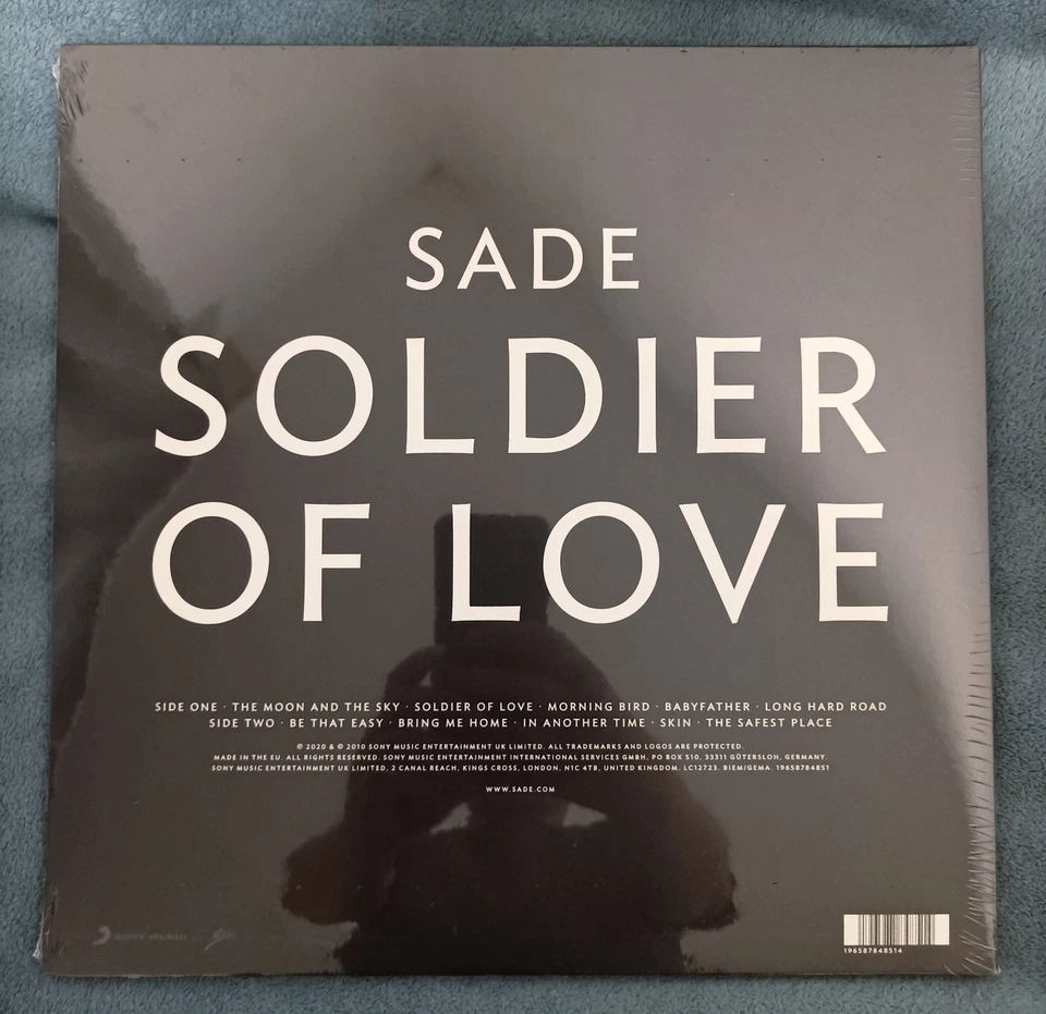 LP Sade – Soldier Of Love (2010, RE: 2024), Remastered, Half-Speed, OVP - Bild 2 von 4