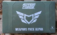 2021 Valaverse Kickstarter 6  Action Force Series 1 Weapons Pack Alpha New MIP