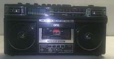 QFX J-230BT  Rechargeable Bluetooth Radio/Cassette Boombox MP3