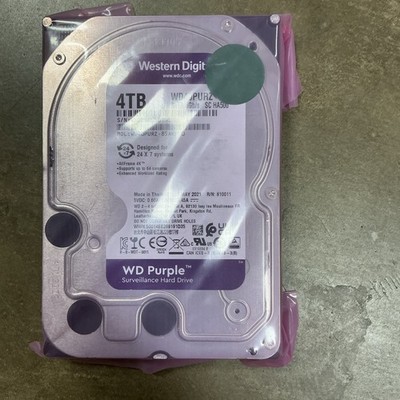 Western Digital 4TB Purple Surveillance Hard Drive