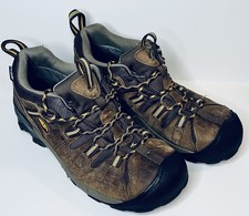 KEEN Targhee II Waterproof Leather Hiking Shoes Brown Size 9.5