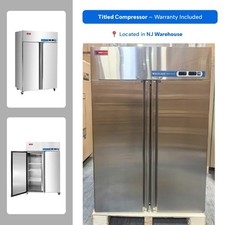 WESTLAKE 48" 2-Door Commercial Refrigerator Freezer Combo - TILTED COMPRESSOR