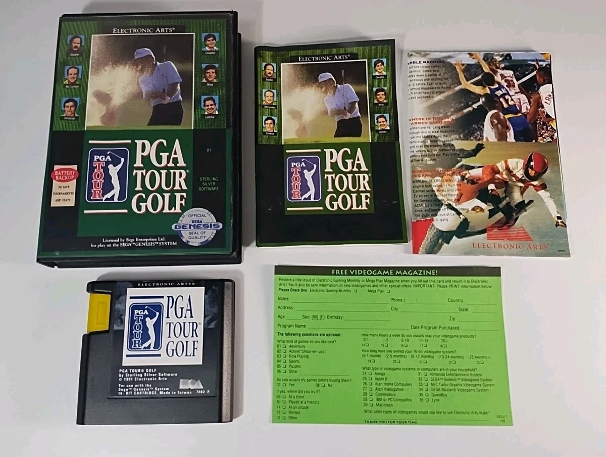 Golf Sega Genesis Video Games for sale | eBay