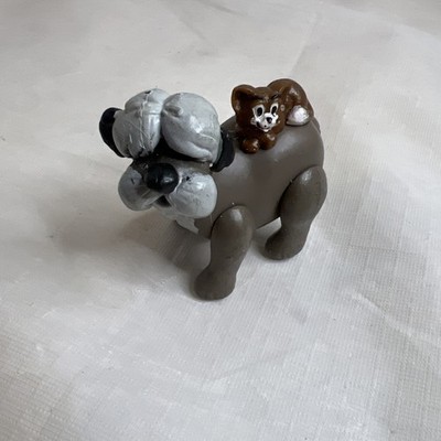 Disney McDonald's 101 Dalmatian Dog Figurine Colonel Sheep Dog Sergeant Tibbs