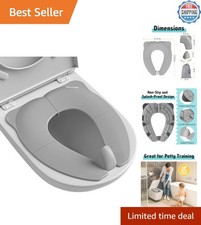 Portable Foldable Travel Potty Seat for Toddlers - Non-Slip Splash Guard