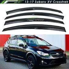 For 13-17 Subaru XV Crosstrek 12-16 Impreza Hatchback JDM Mugen Window Visors