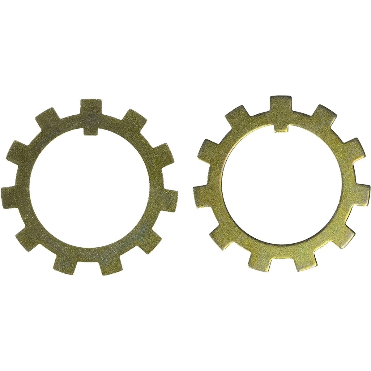 618-046 Dorman Set of 2 Spindle Nut Washers Rear for Ram Truck Van Wm300 Pair