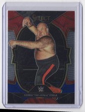 2023 Panini Select WWE Red Blue George The Animal Steele #39