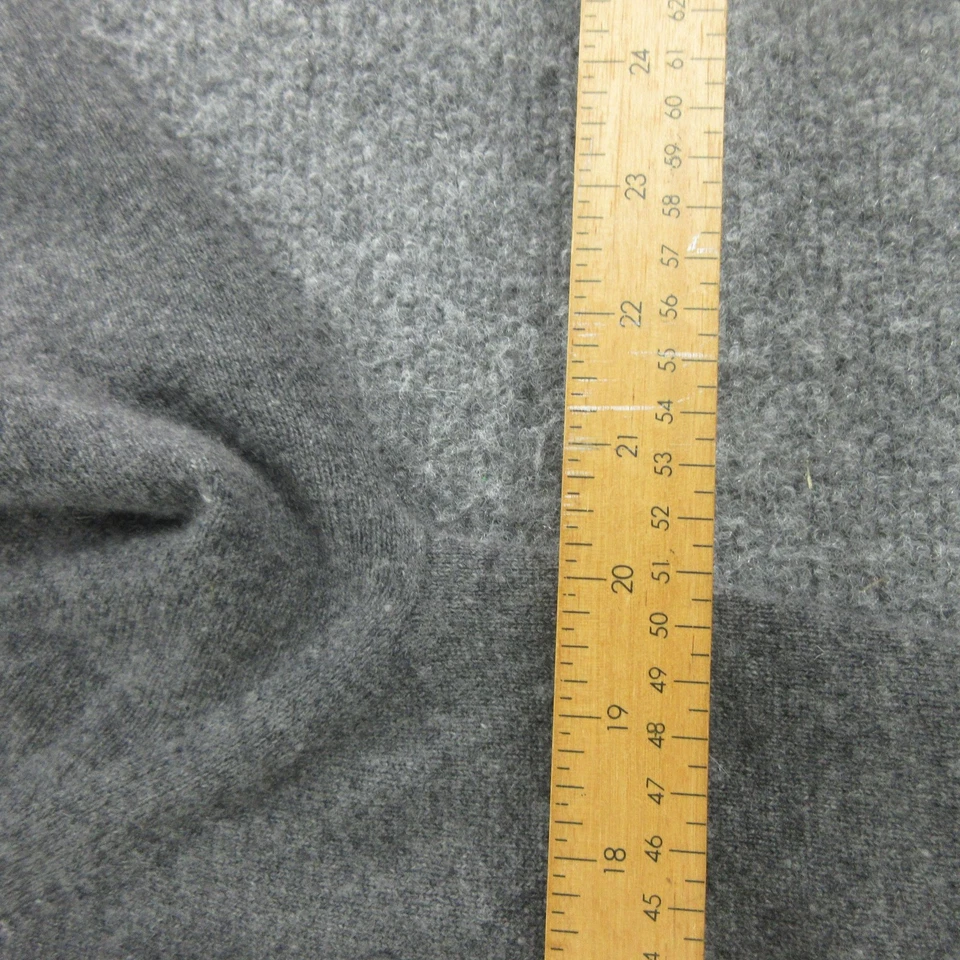 Suéter Agnona Mujer Gris 100% Cachemira Hecho en Italia Frente Abierto Cárdigan Foto 4 de 4