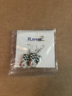 Vintage NOS Turn2 Sealed Hamburger Helper earrings Checkered Flag - New in pack — photo 1
