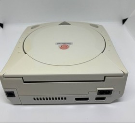 Sega Dreamcast Console + Controller + Cables + Visual Memory + Game Working JP