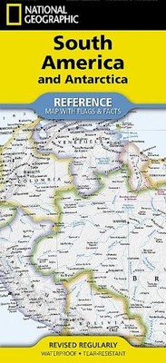 Nat Geo Maps South America and Antarctica Map (Map)