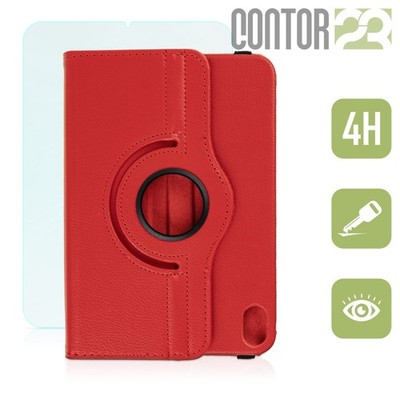 360° Schutzhülle Tasche +Schutzfolie ROT 8.3'' Apple iPad Mini 6.Gen (2021)