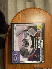 Star Wars The Vintage Collection Vader's Advanced Tie with carded Darth Vader