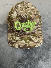 Daydreamer Cowboy Strapback Hat Cap Adjustable Camouflage Made In USA