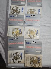 Set of 6 Mika Ornament Filigrees 2" Round with Instructions NEW