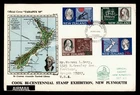 DR WHO 1969 NEW ZEALAND FDC CAPTAIL COOK ANIV EXPO COMBO R74584
