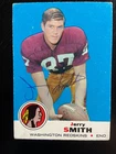 Jerry Smith Autographed 1969 Topps Football Card #45 'Skins Died 1986 AIDS