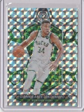 mosaic giannis antetokounmpo prizm holo card nice bucks star
