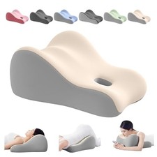 Ergonomic Intimate Support Pillow for Couples, Pregnant Women - Memory Foam