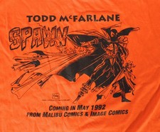 Vintage: Spawn Promotional XL T-Shirt Early, Rare Scarce Never Worn 1992