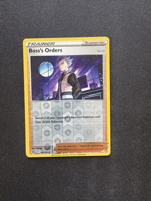 Boss's Orders 132/172 Swsh09: Brilliant Stars Reverse Holo