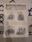 1861 Charleston Map Star of the West Harpers Weekly Jan 19 Pickens