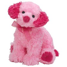 TY Pinkys - PUPSICLE the Pink Dog Internet Exclusive 7 inch - MWMTs